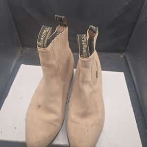 Mango Light‎ Brown Ankle Boots